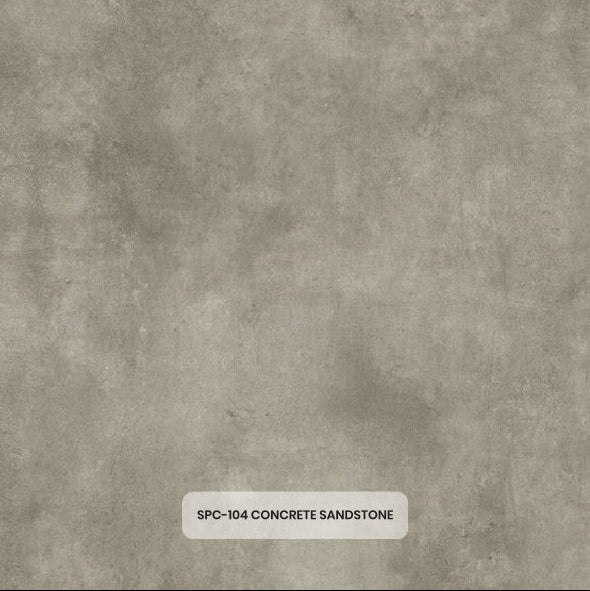 Pannello SPC 104 Concrete Sandstone 280×120 cm