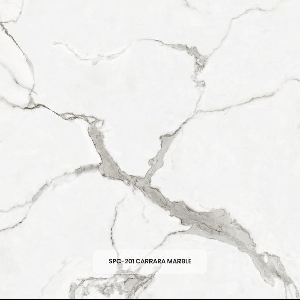 Pannello SPC 201 Carrara Marble 280×120 cm