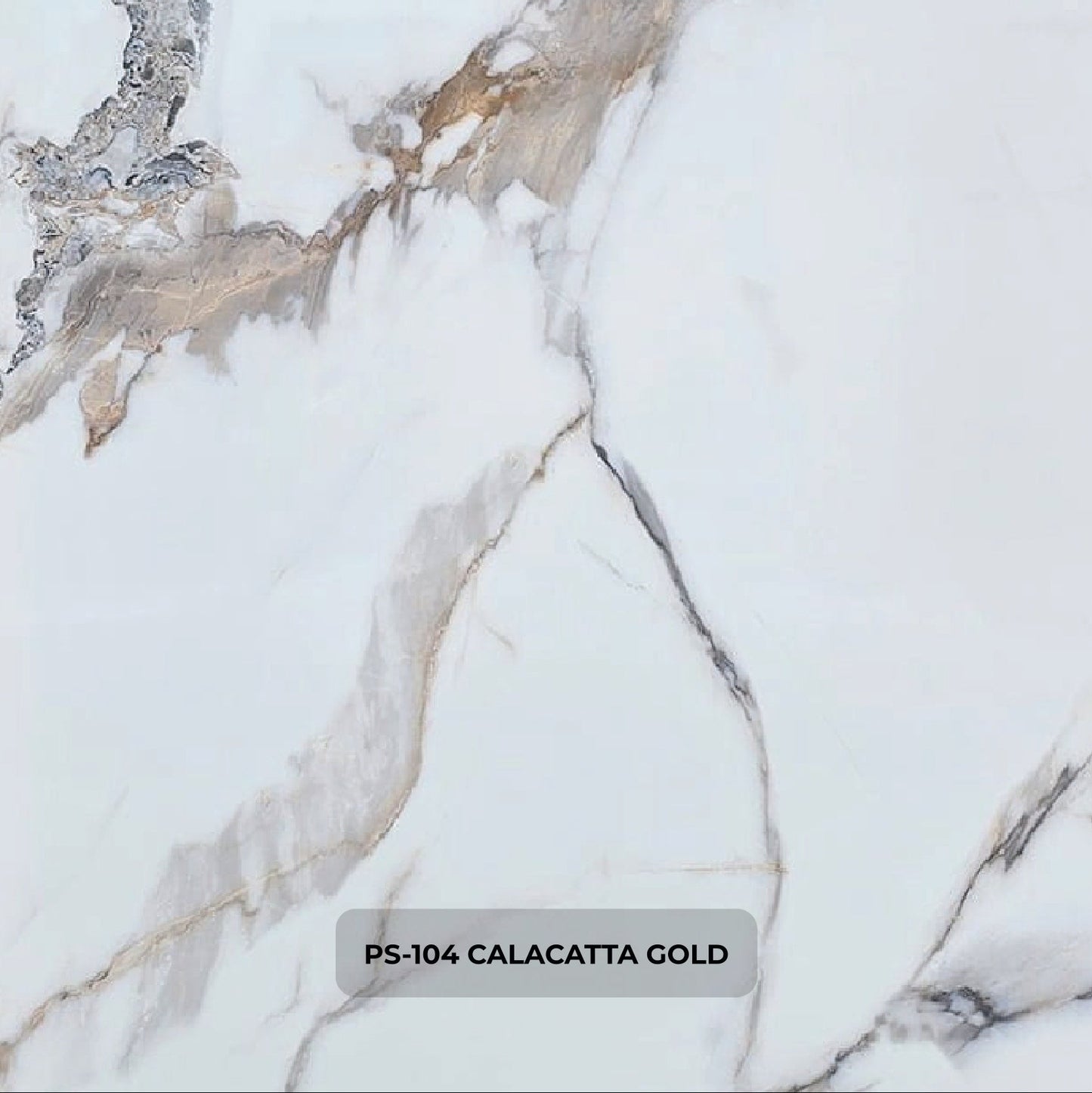 Pannello PVC 104 Marmo Calacatta Bronzo 280×120 cm