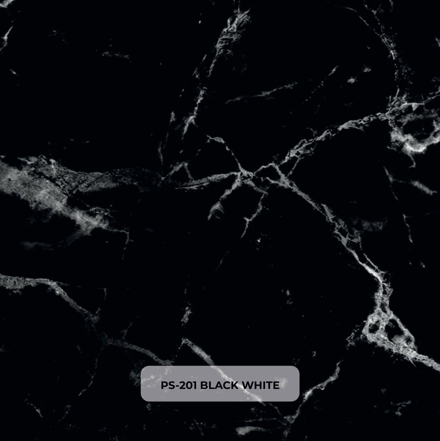 Pannello PVC 201 Marmo Black Calacatta 280×120 cm