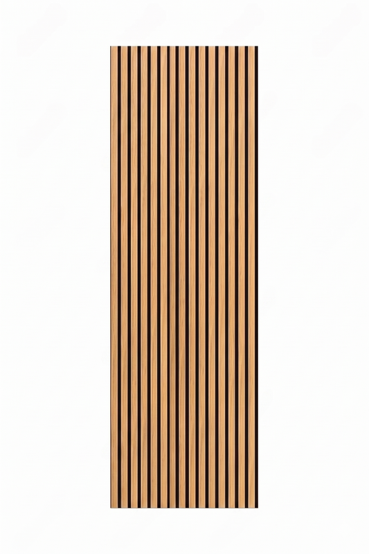 Pannello Fonoassorbente a Listelli Legno Naturale 60×275 cm
