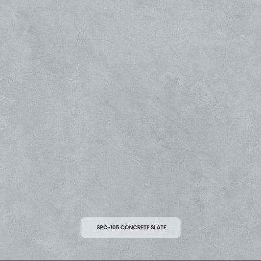 Pannello SPC 105 Effetto Cemento Grigio 280×120 cm