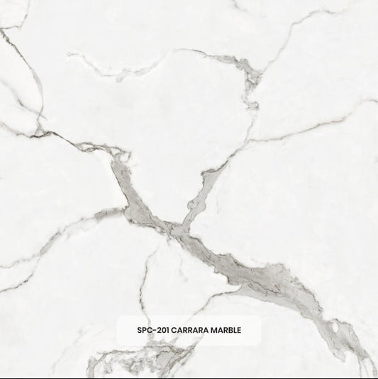 Pannello SPC 201 Carrara Marble 280×120 cm