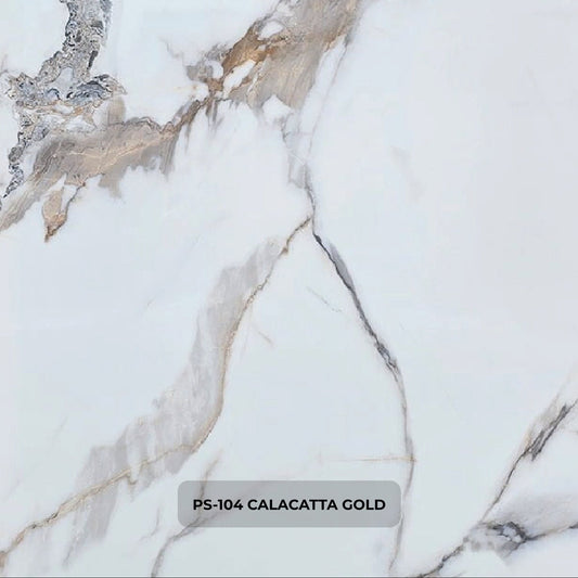 Pannello PVC 104 Marmo Calacatta Bronzo 280×120 cm